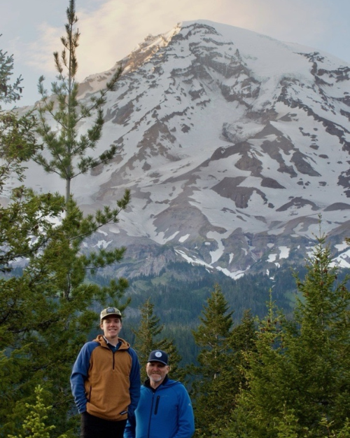 Brian at Mt. Rainer