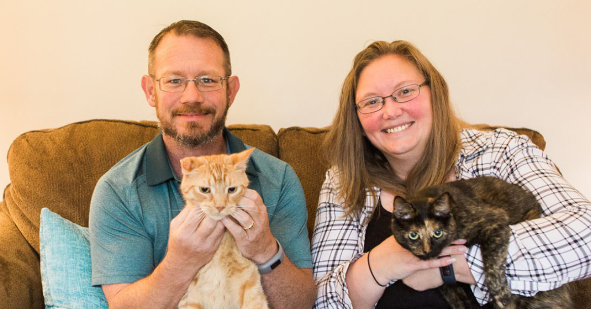 The Wagoner family at home
